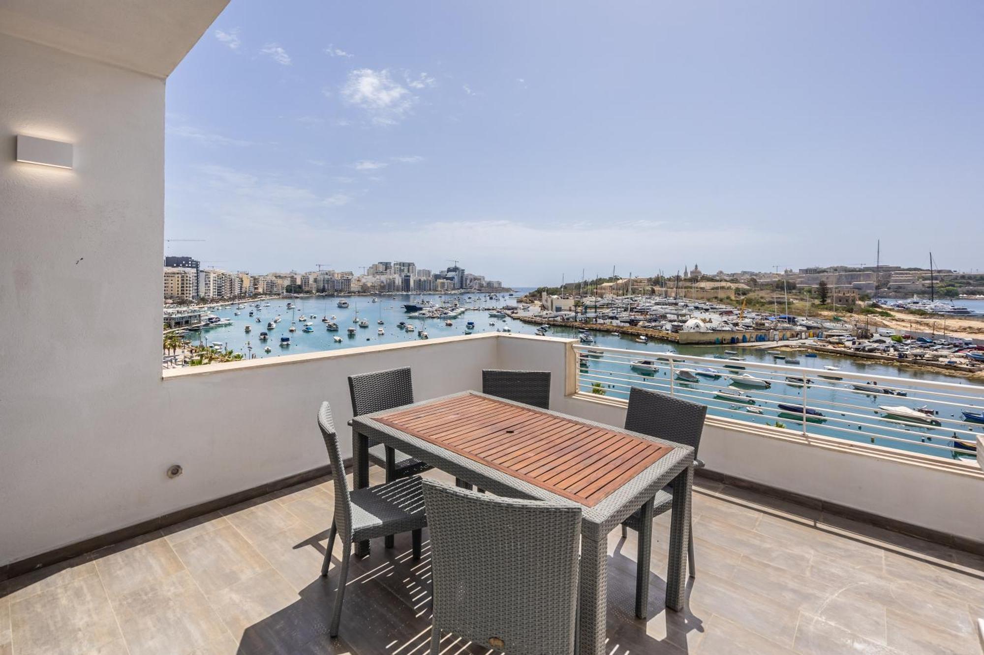 New Duplex Penthouse W Breathtaking Views By Sf Homes Gzira Esterno foto